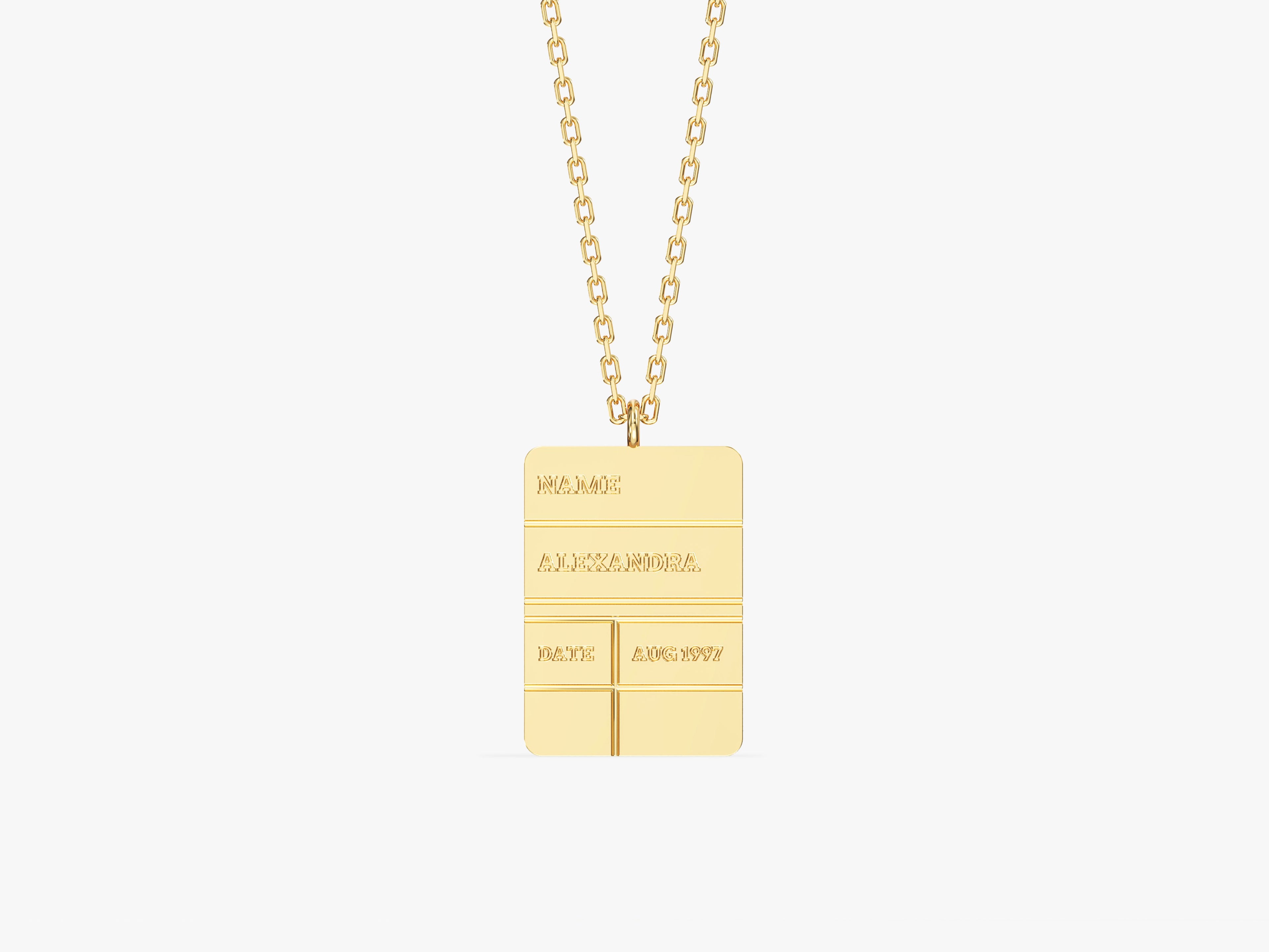 Tag Necklace