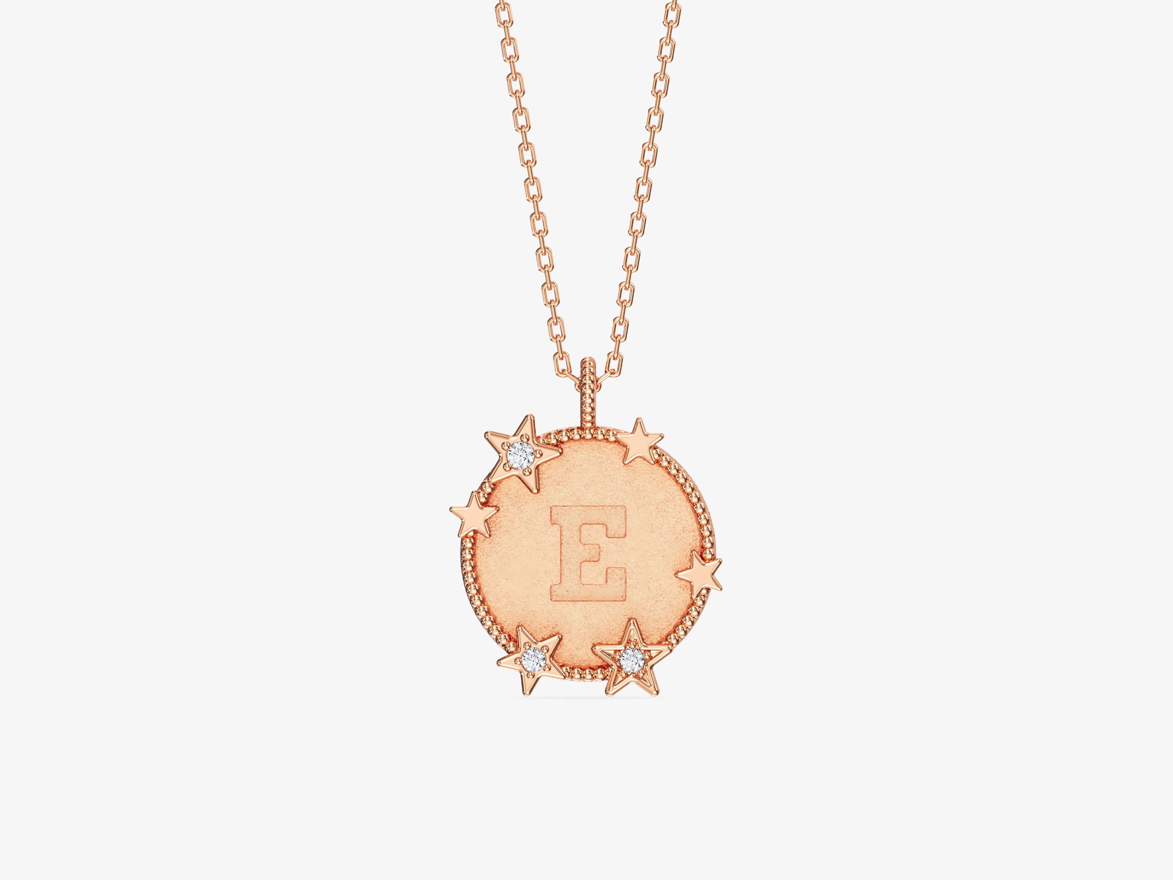 Initial Star Necklace