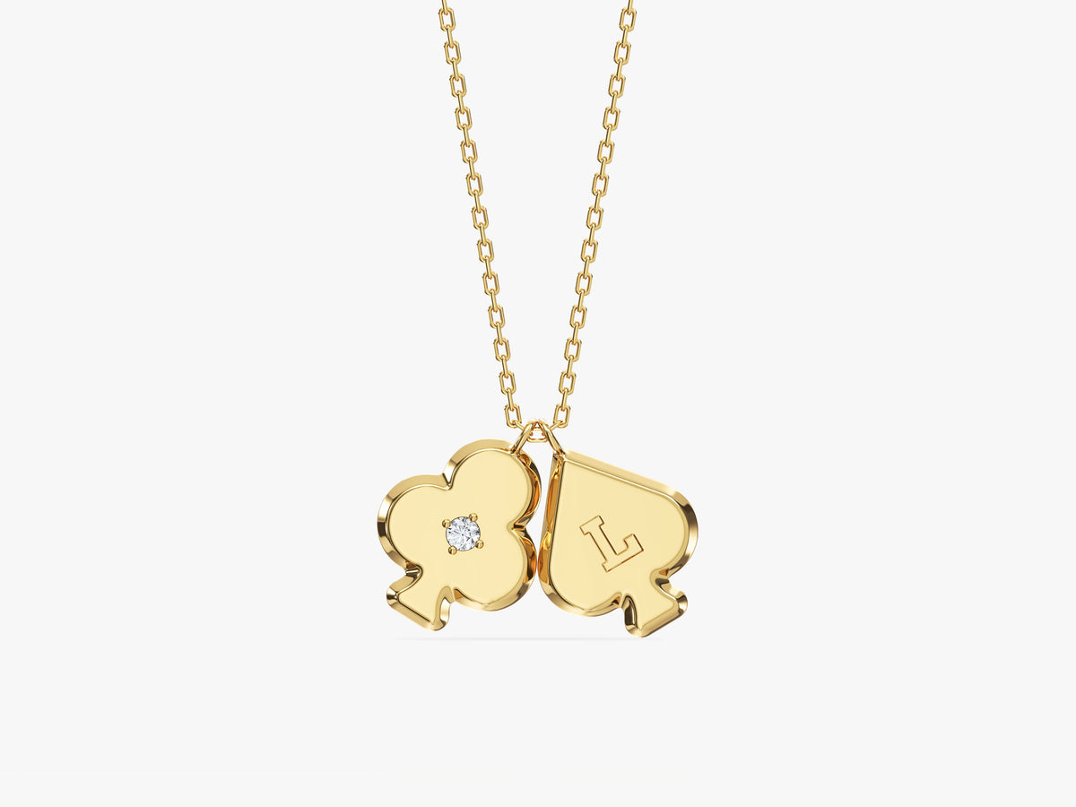 Willow Card Necklace
