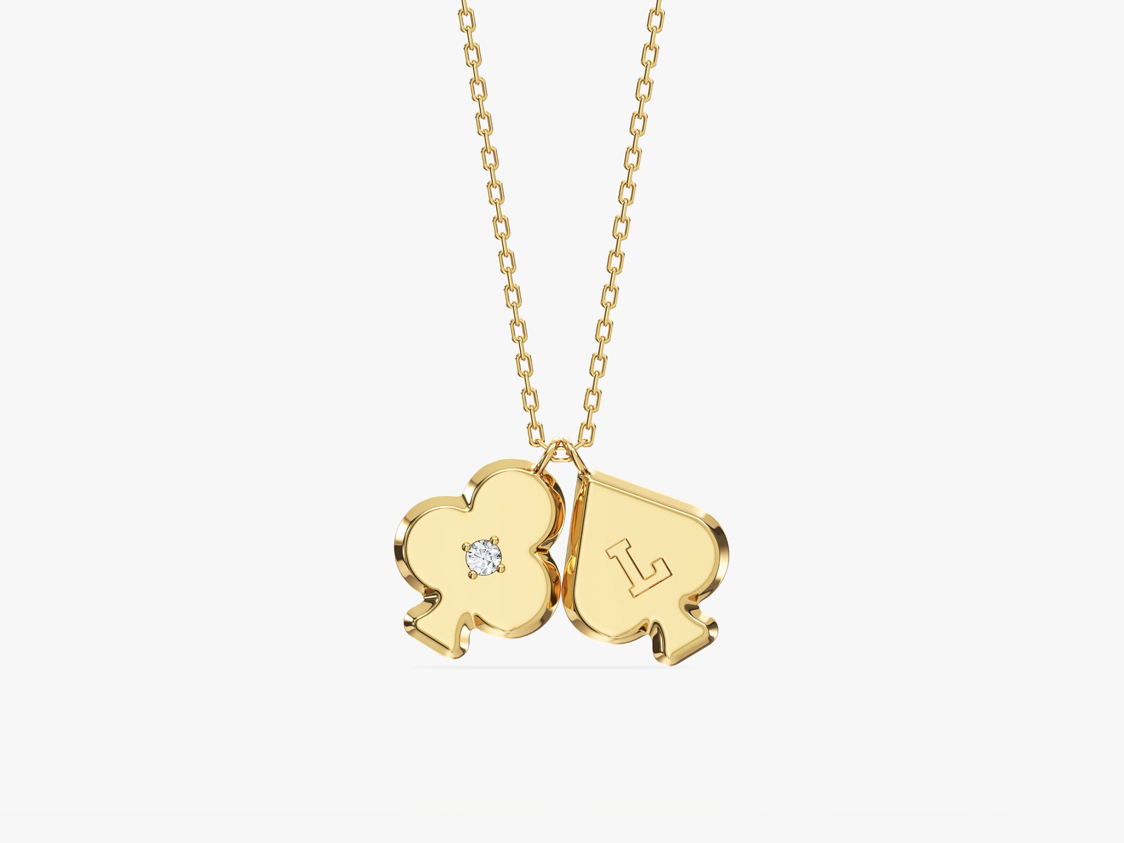 Willow Card Necklace