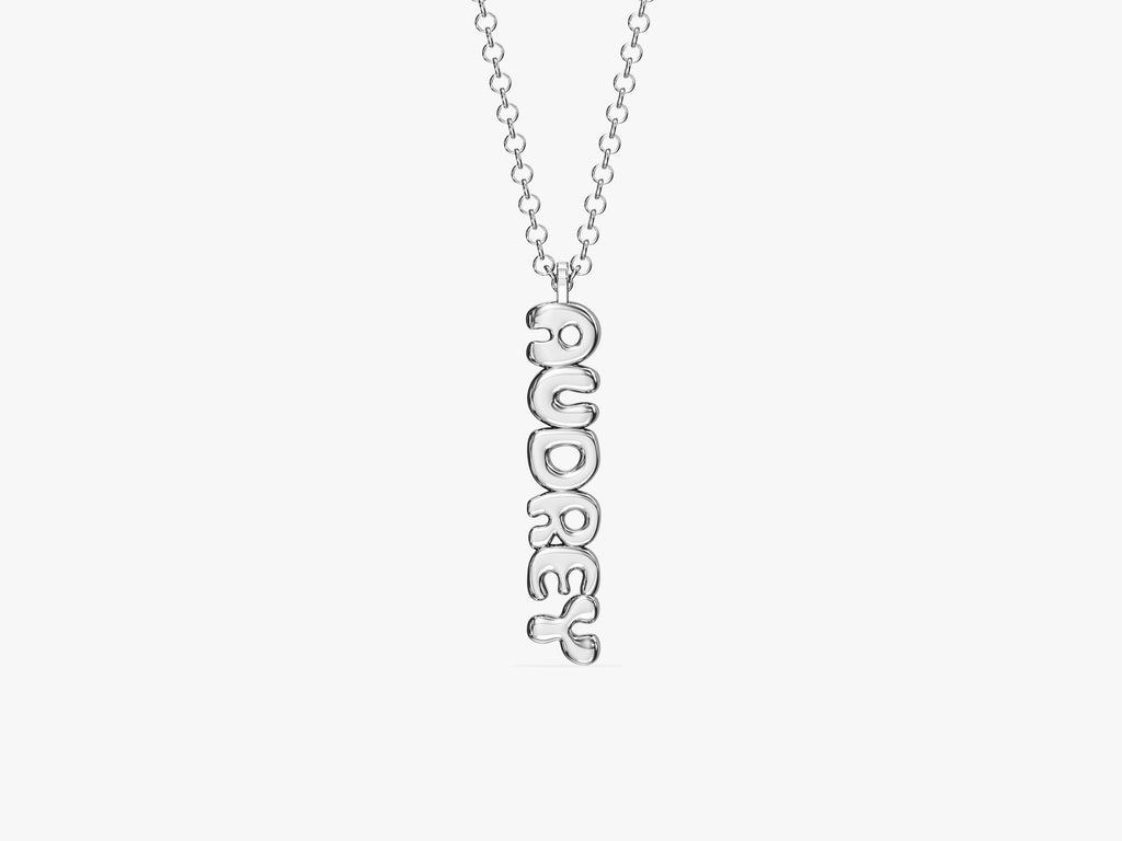 Vertical Name Necklace