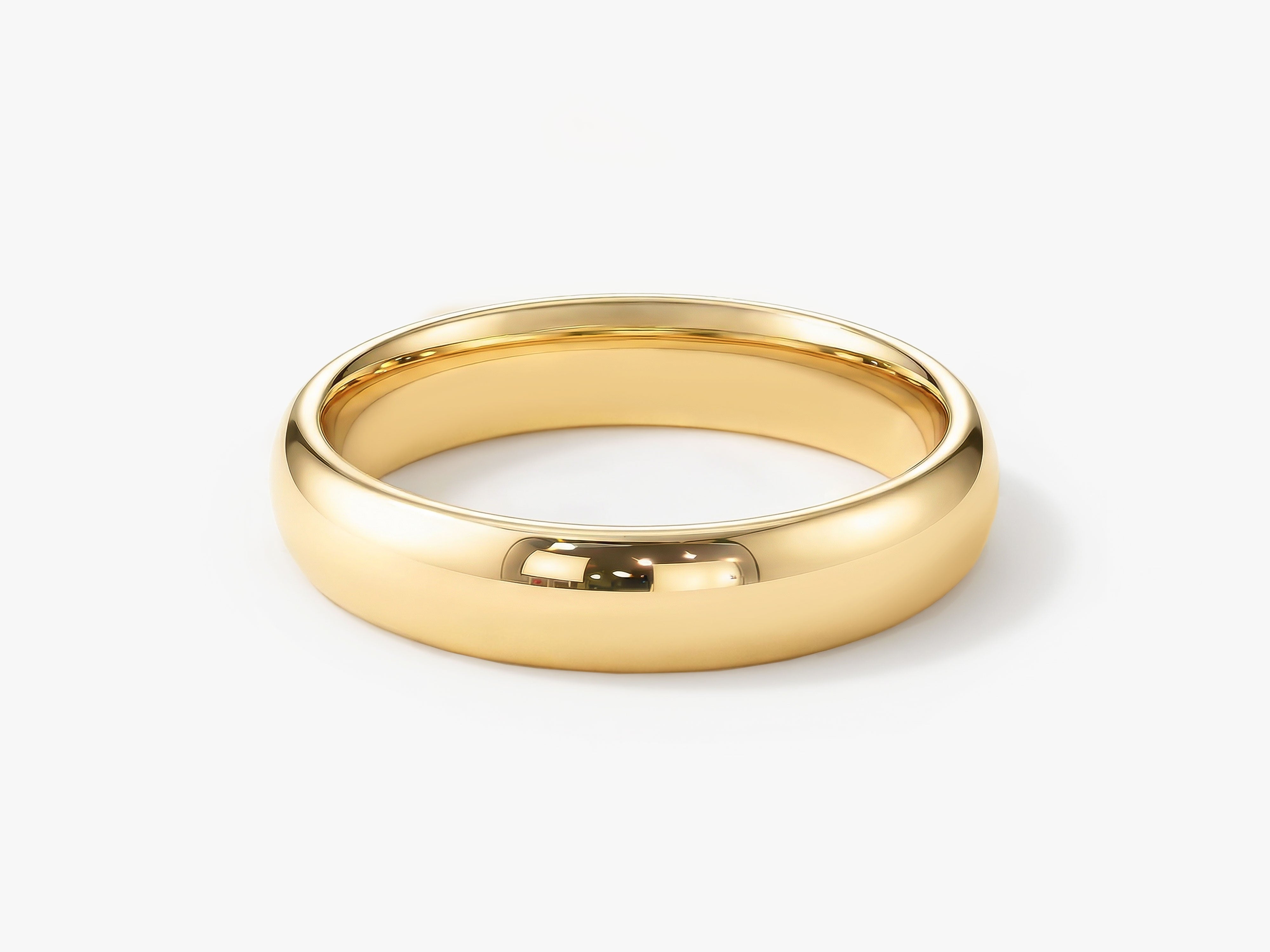 Classic Polished Wedding Band product view
